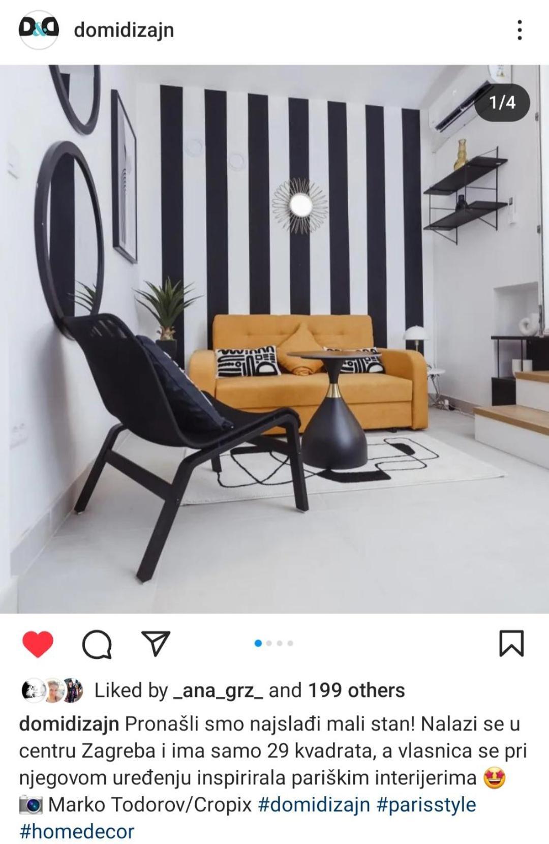 M&M Apartment Zagreb Eksteriør billede